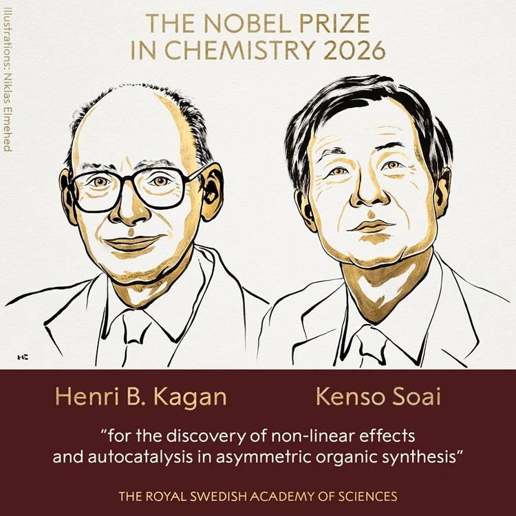 Premiul Nobel pentru Chimie 2026: Henri B. Kagan și Kenso Soai, recompensați pentru descoperiri importante în chimie