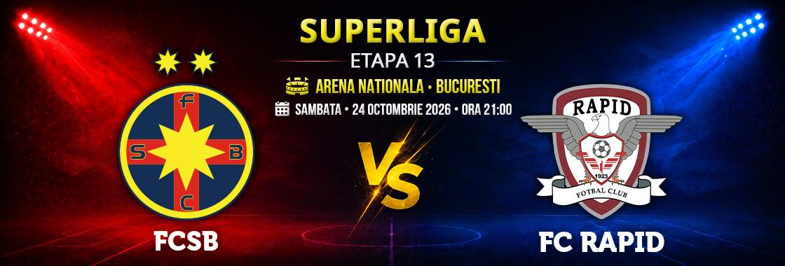 FCSB – Rapid, derby cu probleme de lot! Giuleștenii vin cu un avantaj, dar absențele pot schimba calculele